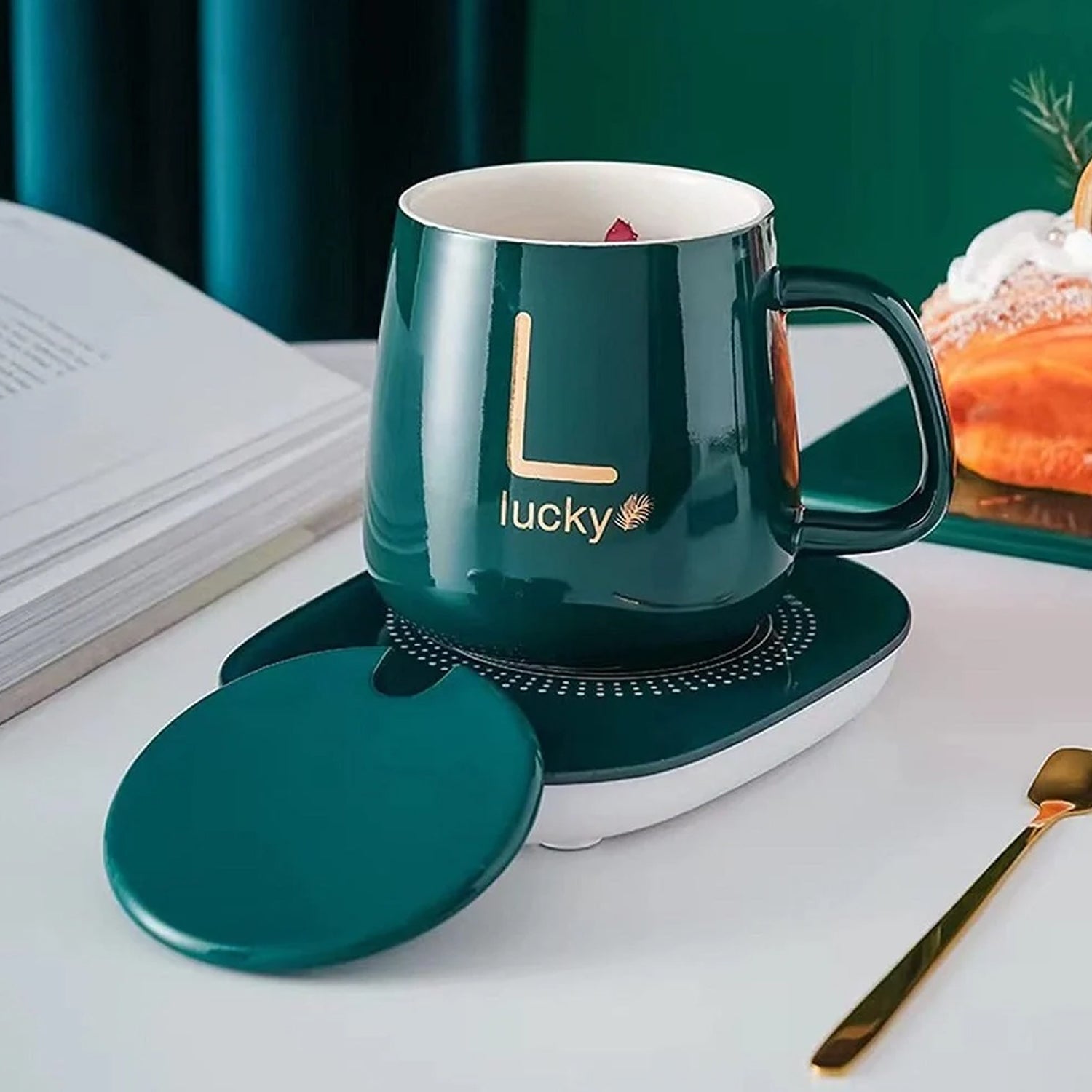 USB Coffee Mug Heater – Electric Cup Warmer (1 Set) USB Coffee Mug Heater – Electric Cup Warmer (1 Set)